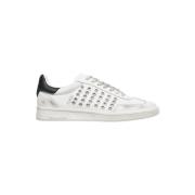 Dsquared2 Vita Sneakers med Kontrasthäl White, Herr