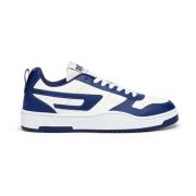 Diesel S-Ukiyo V2 Low - Low-top sneakers med D branding Blue, Herr