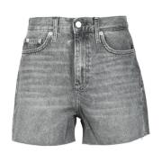 Calvin Klein Jeans Denim Shorts Gray, Dam