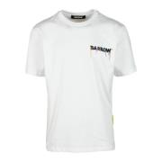 Barrow Bomull T-shirt White, Herr