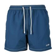 MC2 Saint Barth Polyester Boxer Badkläder Blue, Herr