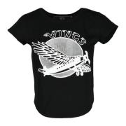 Stella McCartney Tshirt Black, Dam