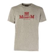 Museum Herr Erik Rund Hals T-shirt Brown, Herr