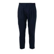 Liu Jo Slim Chino Byxor med Pince Detalj Blue, Herr