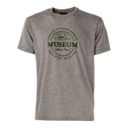 Museum Leo Herr T-shirt Gray, Herr