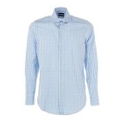 Liu Jo Slim French Collar Shirt Blue, Herr