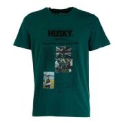 Husky Original Trendig Tyler Herr T-shirt Green, Herr