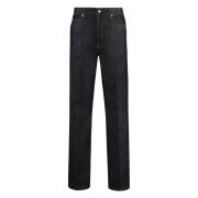 Salvatore Ferragamo Klassiska Straight Leg Jeans Blue, Herr