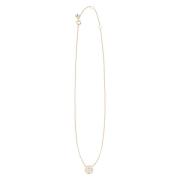 Tory Burch Kristall Hänge Choker Halsband Yellow, Dam