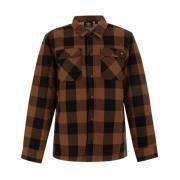 Dickies Casual Skjorta Brown, Herr