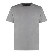 Polo Ralph Lauren Klassisk Bomull Crew-neck T-shirt Gray, Herr