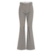 Vivienne Westwood Rutiga byxor med bakficka Gray, Dam