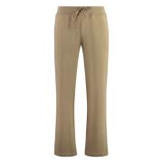 Polo Ralph Lauren Bomull Track-Pants med Fickor Beige, Herr