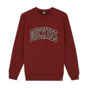 Dickies Klassisk Crewneck Sweatshirt Red, Herr