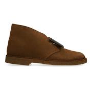 Clarks Ikoniska Mocka Ökenkängor Brown, Herr