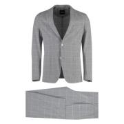 Hugo Boss Suits Gray, Herr