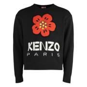 Kenzo Blommig Ulltröja Black, Herr