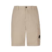 C.p. Company Stretch Utility Beige Shorts Beige, Herr