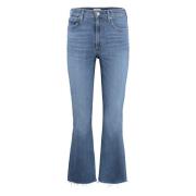 Citizens of Humanity Cropped Jeans med Kontrastsömn Blue, Dam