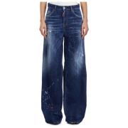 Dsquared2 Denim Traveller Byxor Blue, Dam