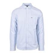 Tommy Jeans Bomullsskjorta Blue, Herr