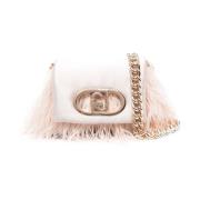 Liu Jo Blush Pink Foldover Chain-Strap Väska Pink, Dam