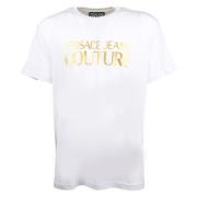 Versace Jeans Couture Bomullst-shirt från Versace Jeans Couture White,...