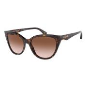 Emporio Armani EA 4162 Solglasögon, Havana/Brun Skugga Brown, Dam