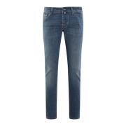 Jacob Cohën Super Slim Fit Herrbyxor Blue, Herr