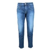 Replay Klassiska Denim Jeans Blue, Herr