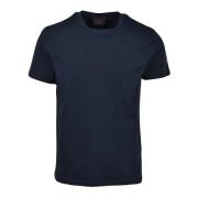 Peuterey Bomull Elastan T-shirt Blue, Herr