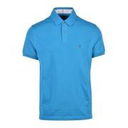 Tommy Hilfiger Bomull Elastan Polo Skjorta Blue, Herr