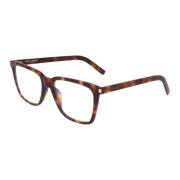 Saint Laurent Slim Stil Glasögon Brown, Unisex