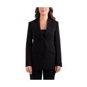 Max Mara Studio Elegant Studio Jacka Black, Dam