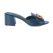 Dolce & Gabbana Amore klack sandaler Blue, Dam