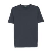 Zanone Grå T-shirts och Polos Gray, Herr