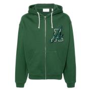 Axel Arigato Grön Bomull Casual Hoodie Tröja Green, Herr