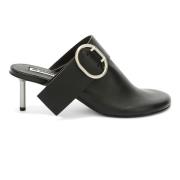 Jil Sander Stilren Mule Sko för Kvinnor Black, Dam