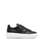 Hogan Ränder Sneakers Black, Herr