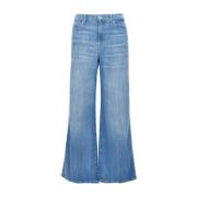 7 For All Mankind Lotta Cropped Malibu Jeans Blue, Dam