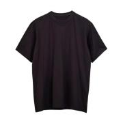 Y-3 Modern Svart T-shirt med Logotyptryck Black, Herr