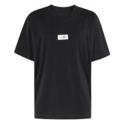 MM6 Maison Margiela Vit Klassisk T-shirt Black, Herr