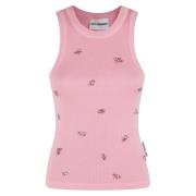 DES Phemmes Klassisk Tanktopp Pink, Dam