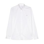 Maison Labiche Tidlös Malesherbes twill skjorta - Kärlek White, Herr