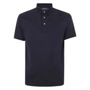 Emporio Armani Klassisk Polo Tröja för Män Black, Herr