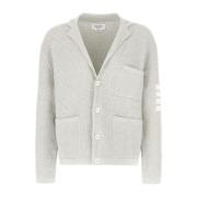 Thom Browne Stiliga Jackor & Västar Kollektion Gray, Herr