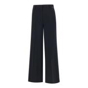 Kaos Svarta Wide Leg Byxor Black, Dam