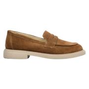 Estro Loafers Brown, Dam