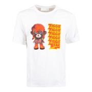 Neil Barrett Vit Bomull T-shirt White, Herr