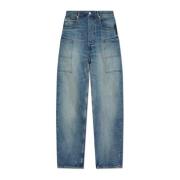 Kenzo Jeans med vintageeffekt Blue, Herr